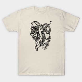 SEEMBO Octopus Skater Skateboarding Skateboard Skating Skateboarder T-Shirt